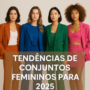 tendência de conjuntos femininos